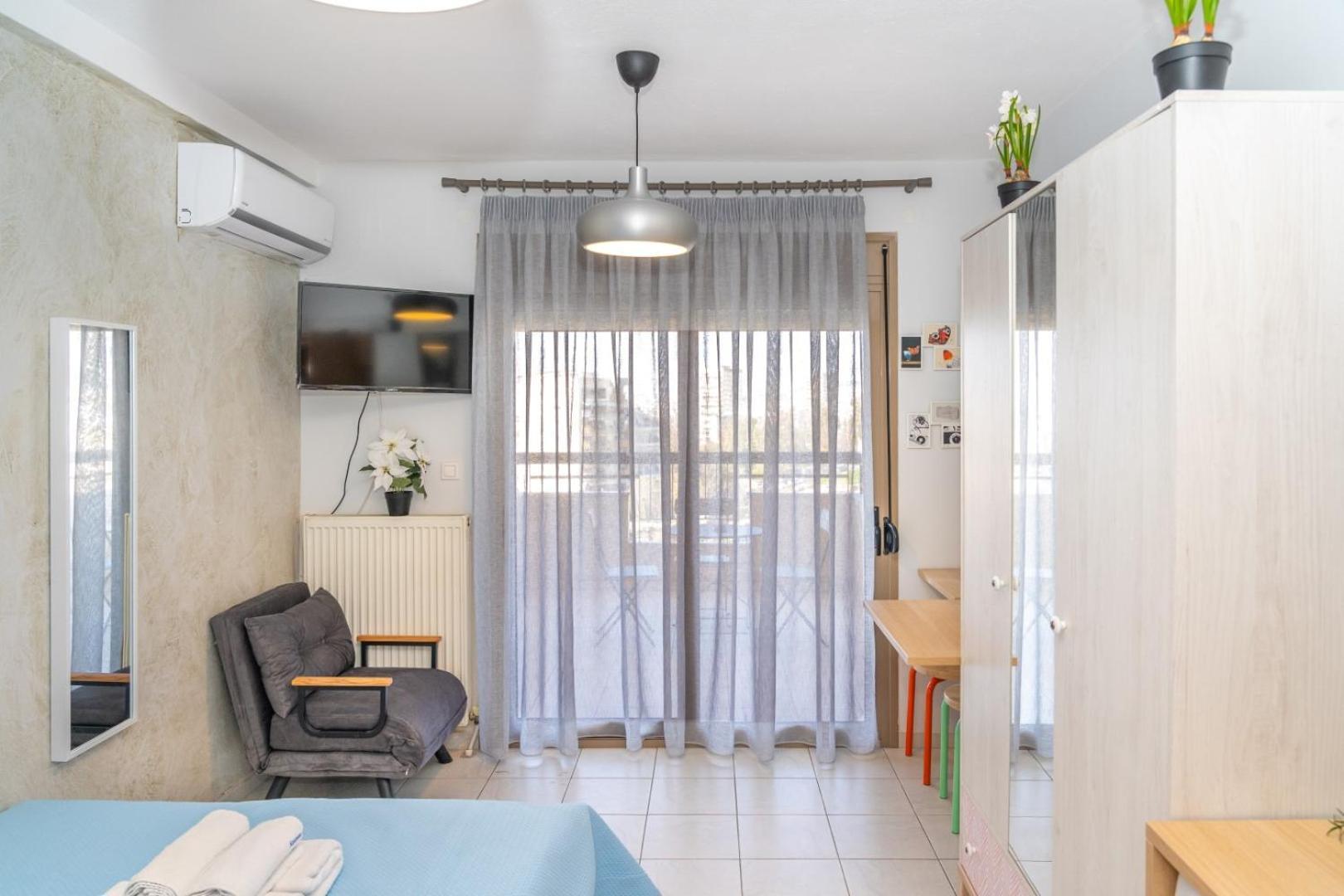 Kosmos Service Apartment Beautiful Studio 3 With Additional Cost Parking Thessalonique Extérieur photo