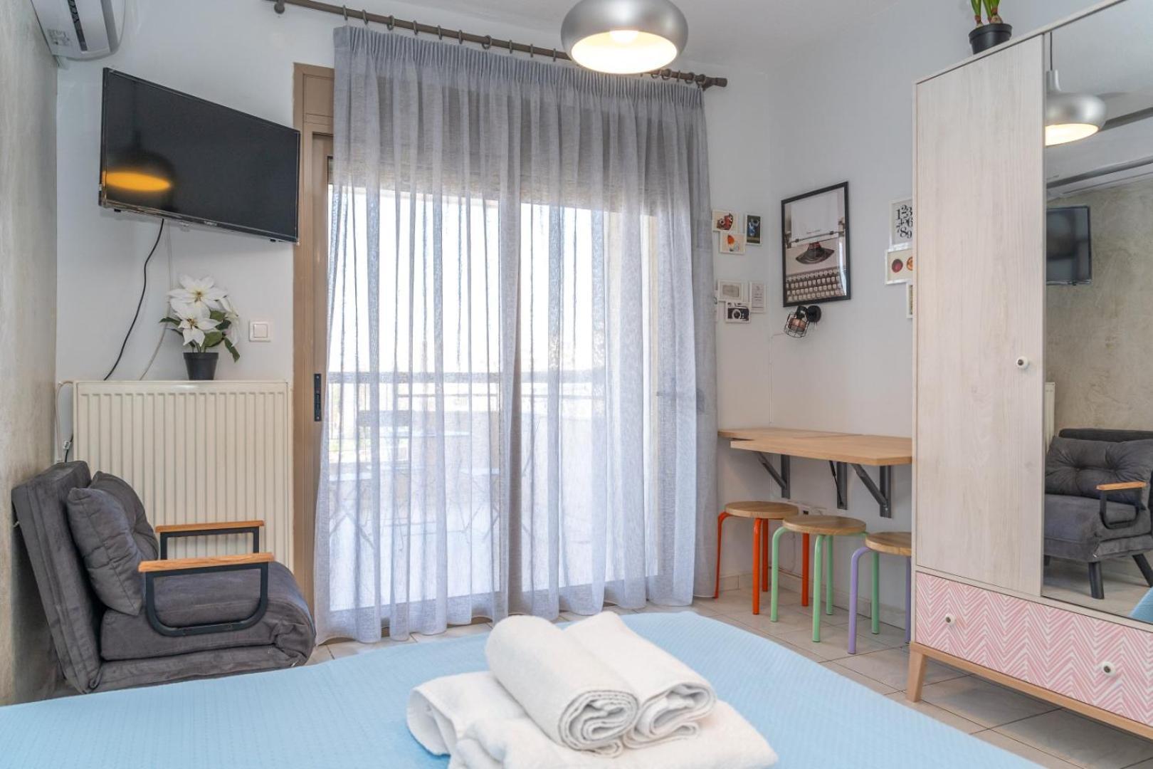 Kosmos Service Apartment Beautiful Studio 3 With Additional Cost Parking Thessalonique Extérieur photo